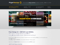 flyer-design24.com Webseite Vorschau