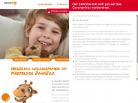zahn-zoo.de Webseite Vorschau