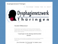 dysphagienetzwerk-thueringen.de Webseite Vorschau