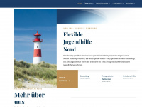 flexiblejugendhilfenord.de Webseite Vorschau