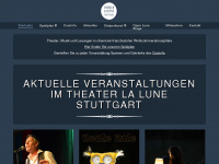 theaterlalunestuttgart.de Webseite Vorschau