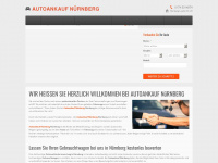 autoankauf-nürnberg.de Webseite Vorschau