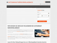 autoankauf-mönchengladbach.de Webseite Vorschau