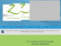 zeitbank-altjung.at Webseite Vorschau