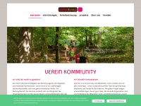 kommunity.me Webseite Vorschau
