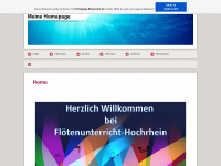 floetenunterricht-hochrhein.de.tl Webseite Vorschau