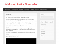 lalibertad.de Webseite Vorschau