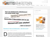 muttis-blog.net Webseite Vorschau