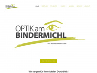 optikambindermichl.at Webseite Vorschau