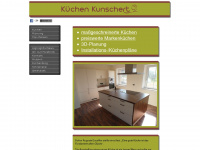kuechen-kunschert.de Webseite Vorschau