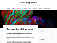 bodypainting-news.de Webseite Vorschau