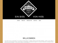 brisenbrau.ch Webseite Vorschau