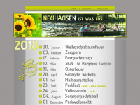 neuhausen-veranstaltungen.de Webseite Vorschau