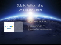 solarix.at Webseite Vorschau