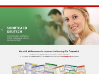 shortcard.com Webseite Vorschau