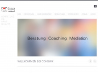 conswk.com Webseite Vorschau