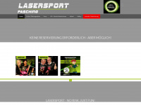 lasersport.at Webseite Vorschau