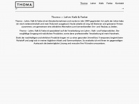 lehm-kalk-farbe.ch Webseite Vorschau