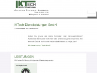 ikatech.ch Webseite Vorschau