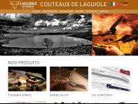 laguiole-en-aubrac.fr Webseite Vorschau