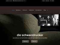 dieschwarzdrucker.com Webseite Vorschau