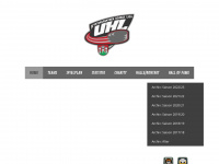 uhlhockey.at Webseite Vorschau