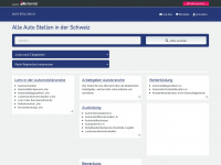 auto-stellen.ch Webseite Vorschau