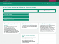 versicherungsjobs-schweiz.ch Webseite Vorschau