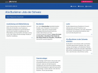 busfahrer-jobs.ch Webseite Vorschau