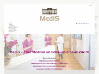 medis-zuerich.ch Webseite Vorschau
