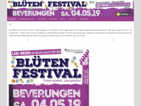 festival-beverungen.de Webseite Vorschau