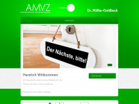 amvz.info Webseite Vorschau