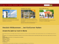 koi-corner-hatten.de Webseite Vorschau