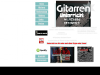 gitarrenunterricht-wuerzburg-estenfeld.de Webseite Vorschau