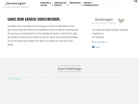 genussherz.ch Webseite Vorschau
