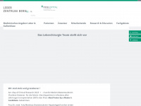 leberzentrum-bern.ch Webseite Vorschau