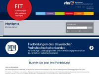 bvv-fit.de Webseite Vorschau