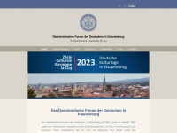 forumklausenburg.ro Webseite Vorschau