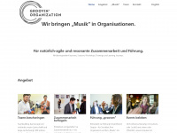 groovin-organization.com Webseite Vorschau