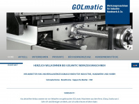 golmatic.eu Webseite Vorschau