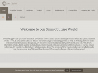 simacouture.com Webseite Vorschau