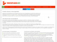 tomatenpflanzen.info Webseite Vorschau