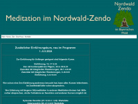 nordwaldzendo.de Webseite Vorschau