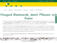 floragard.de Webseite Vorschau
