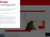 bayernspferde.de Webseite Vorschau