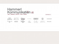 hammerl-kommunikation.de Webseite Vorschau