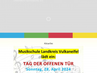 musikschule-vulkaneifel.de Webseite Vorschau