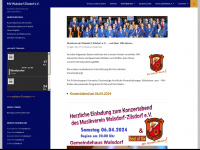 musikverein-walsdorf-zilsdorf.de Webseite Vorschau