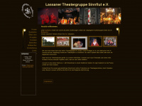 theater-lassan.de Webseite Vorschau