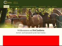 hof-jaddatz.de Webseite Vorschau